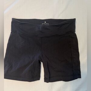 Athleta Women's Black Bike Shorts